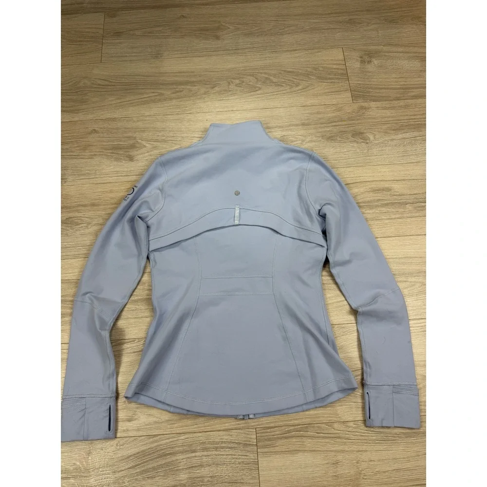 Lululemon Define Jacket Size 10 Pastel Blue Full Zip‎